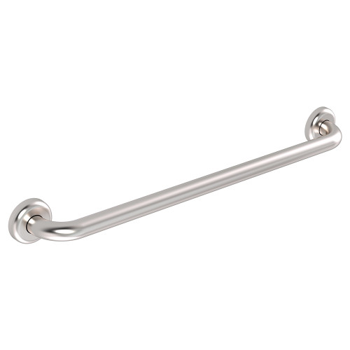 Grab Rail Clam Flange Straight  700mm Brushed Stainless [287576]