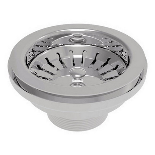 Strainer Basket withPlug Stainless Steel 90mm x 50mm [069377]